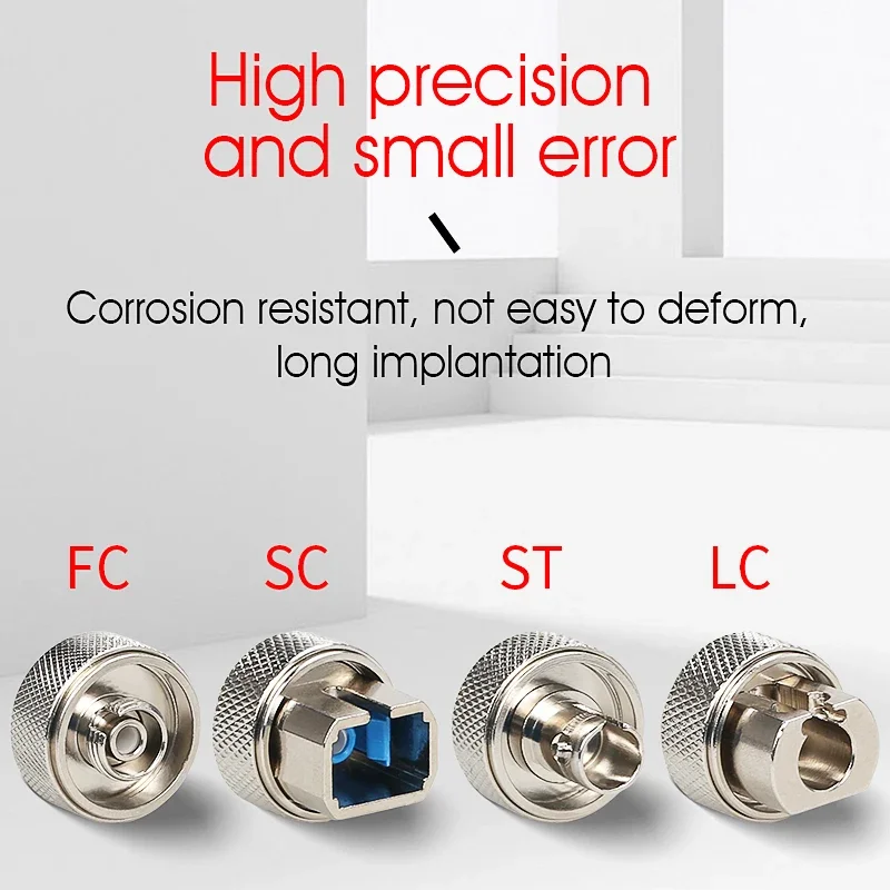 OTDR Fiber Optic Connector Transfer Adapter FC ST SC LC Adaptor for Optical Time Domain Reflectometer