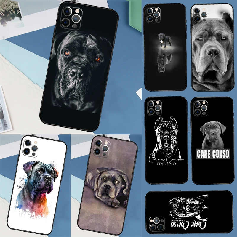 حافظة على شكل كلب كورسو إيطالية من Cane Corso لهاتف Honor Magic 5 6 7 8 Pro لهاتف Honor 200 400 Lite 50 70 90 X8a X8b X9a X9b X9c