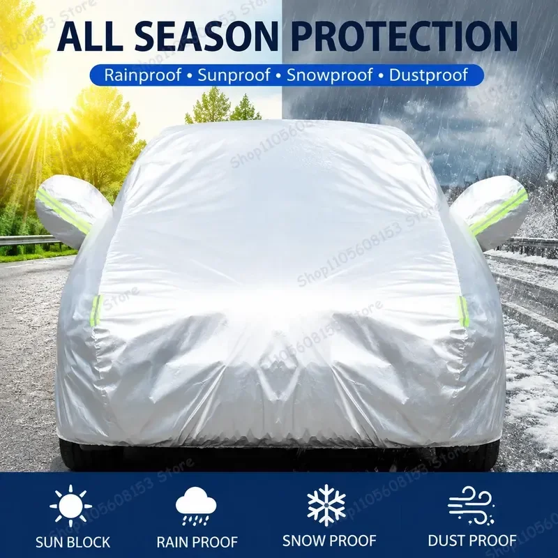 for FAW-Volkswagen Golf GTI 2023 Car Cover Outdoor Waterproof UV Protection Heat Insulation Dustproof Fit Custom Tailored