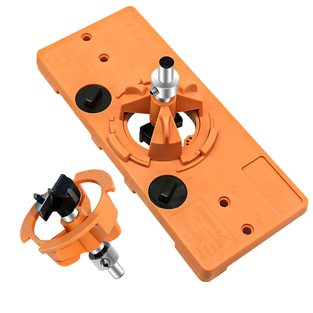 35MM Cup Style Hinge Boring Jig Drill Guide Set Door Hole Template For wood Hole Locator Tool Hinge Jig Drill Guide Tool