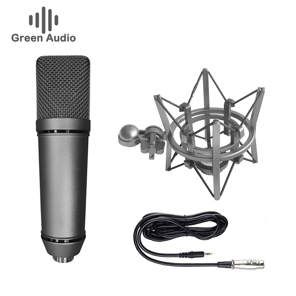 

GAM-V87 25mm Capsules studio Sound Recording condenser microphone with Microphone Shock Mount