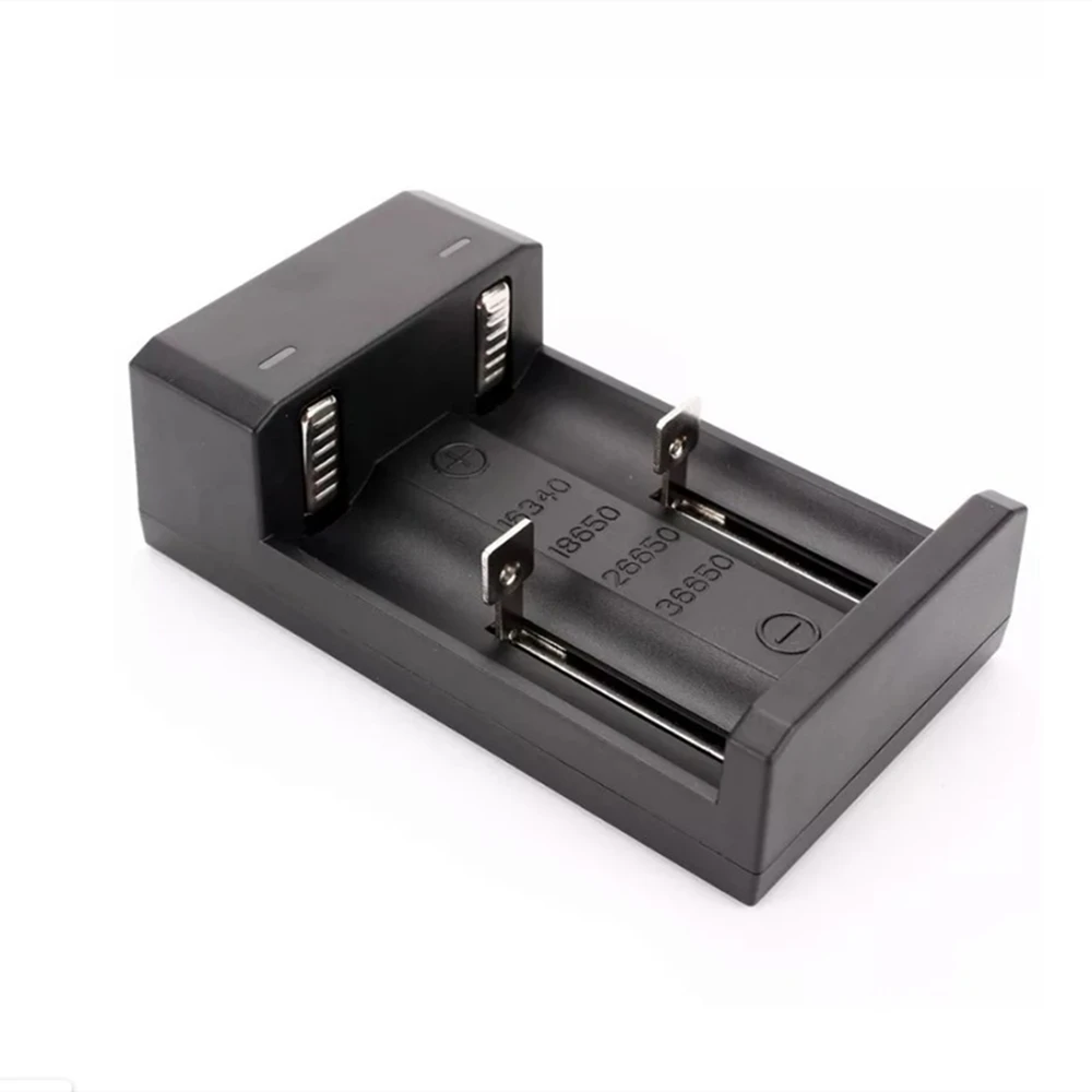 Wurkkos 4.2V USB Charger 2 Slots 18650 26650 16340 36650 Rechargeable Battery Universal Charger CE Charger for Li-ion Battery