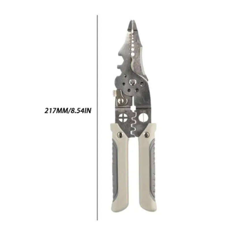 Wire Stripper Decrustation Pliers Crimper Cable Stripper Cutter Multifunctional Wire Repair Tool Pliers Hand Tools view 6