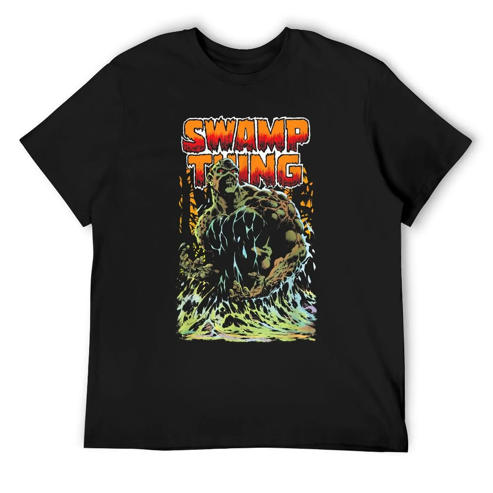 JL Swamp Thing T-Shirt kawaii clothes animal prinfor boys sublime compression shirt men