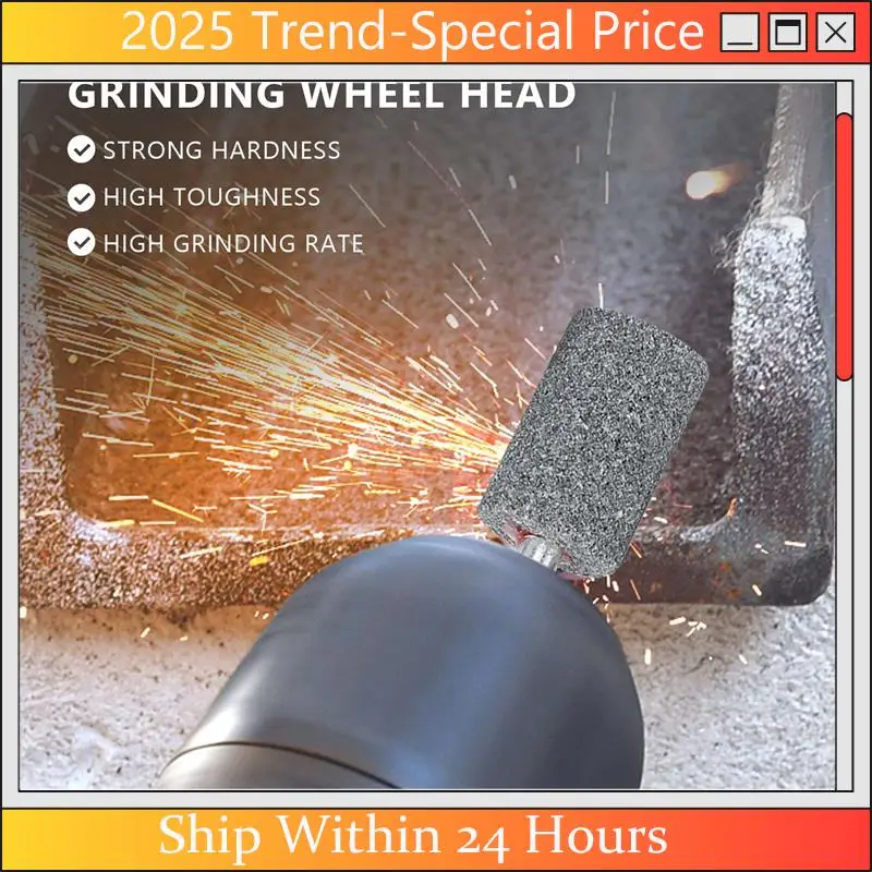 

The New Abrasive Stone Points Set Grinding Wheel Polishing Head Bit With 1/4-Inch Shank 7Pcs Grinding Stones