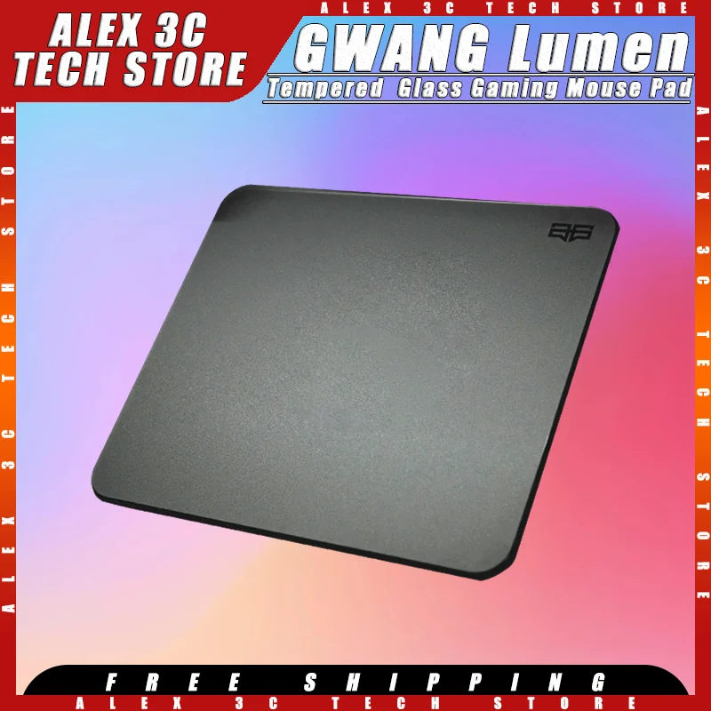 

GWANG Lumen Glass Mouse Pad Tempered Steel Extra Large Smooth Control E-sports Gaming Mouse Pad Customized Pc Gamer Accessory