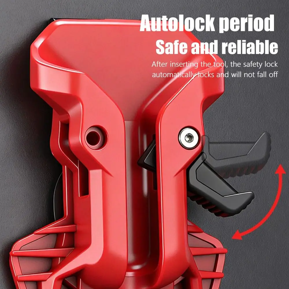 Self-locking Drill Holder Belt Clip Quick Release High-hardness Quick-hook Tool Holder Power Tool Waist Hanging