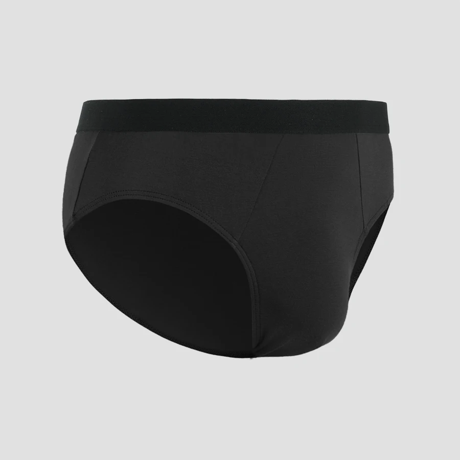 Miiow men's antibacterial underwear. Thin - style, made of modal. Low - rise, large - size briefs. Comfortable and breathable me