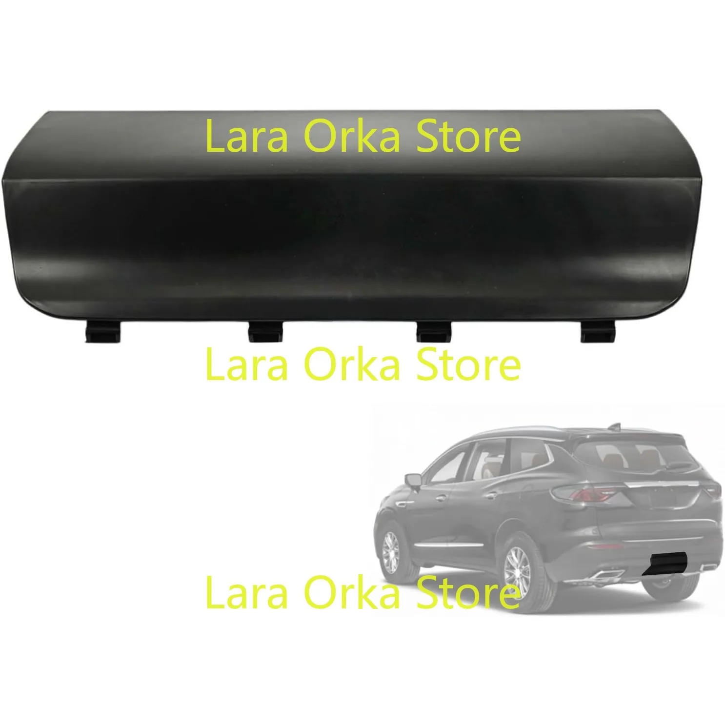 Rear Bumper Fascia Trailer Hitch Cover Compatible with Buick Enclave 2018 - 2024 Tow Hook Cover Replaces 84168120