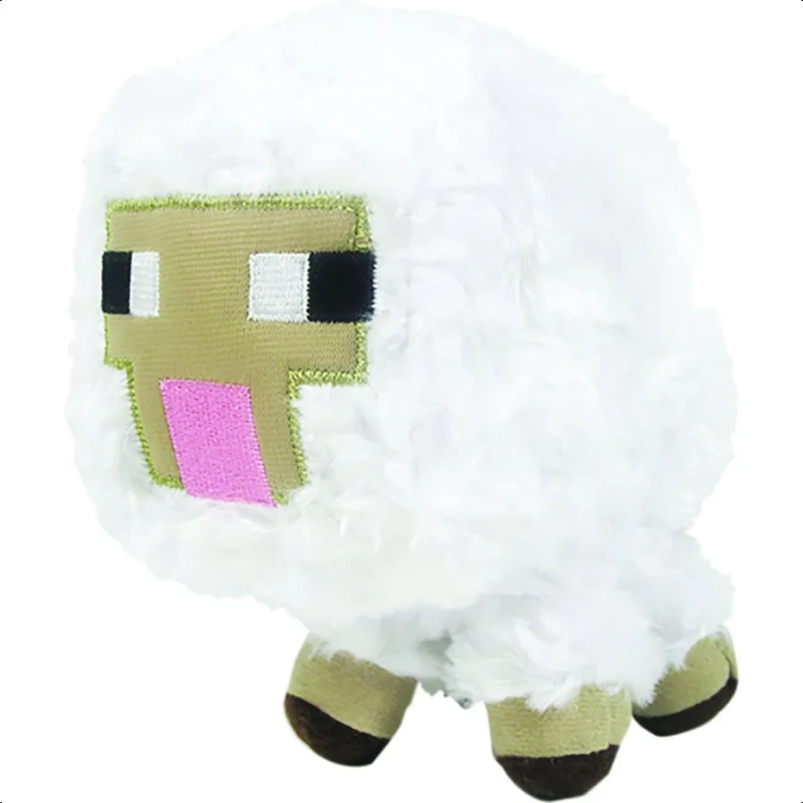 

Baby Sheep Plush Toy Soft Yellow Stuffed Animal Figure 5.5 Tall Ages 12+ Months