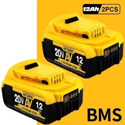 20V 12000mah For Dewalt Replacement battery DCB606 DCB609 DCB205 DCB206 DCB209 DCB182 Cordless Power Tool Battery