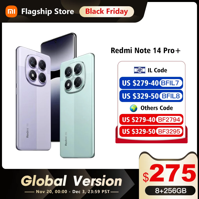 yZ[zXiaomi Redmi Note 14 Pro+ Plus 5G O[oo[Wgѓdb 200MP AI J Snapdragon 7s Gen 3 120W HyperCharge 1.5K 120Hz IP68