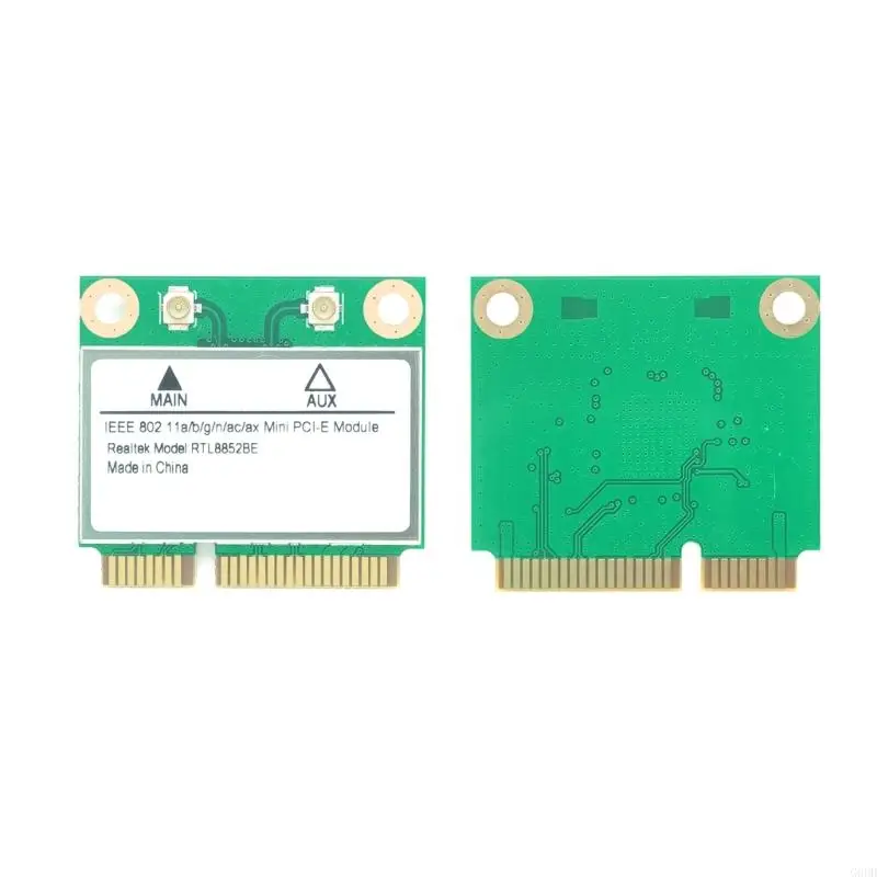 G6DD WiFi 6 محول لاسلكي RTL8852 Chip 2.4+5GHz 1800MBPS بطاقة شبكات سريعة السرعة في الأجهزة المختلفة