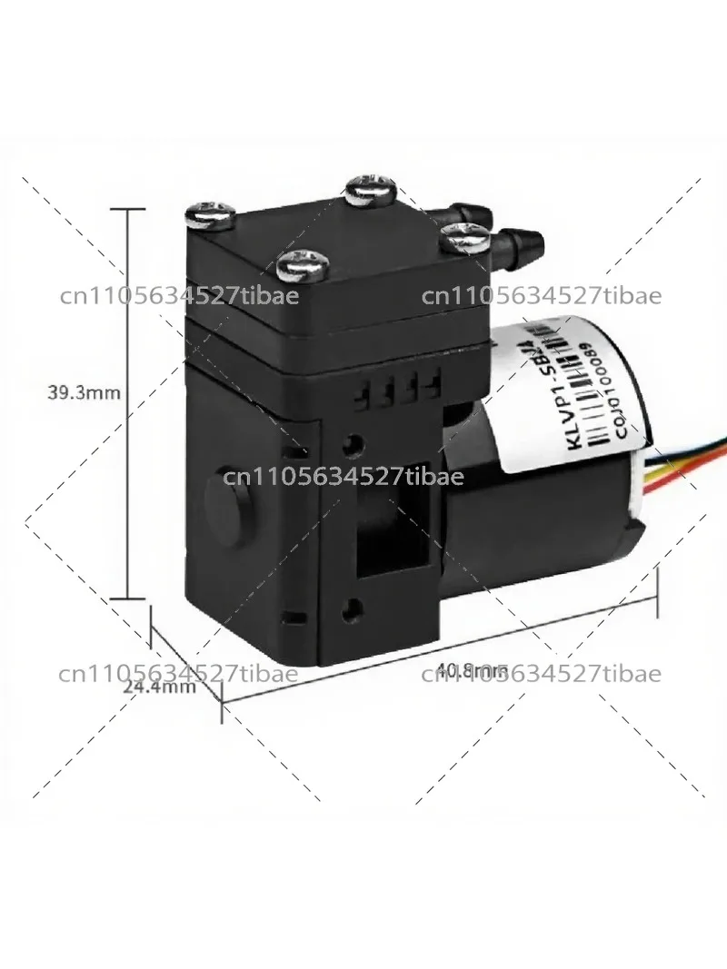 12V Mini Diaphragm Vacuum Pump Air Compressor, Micro Gas Pump for Industrial Use