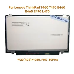 14.0 Inch B140HAN02.4 For Lenovo ThinkPad T470 T470S T480 LCD Screen Panel 1920×1080 FHD 30pins 100% Tested Works Well