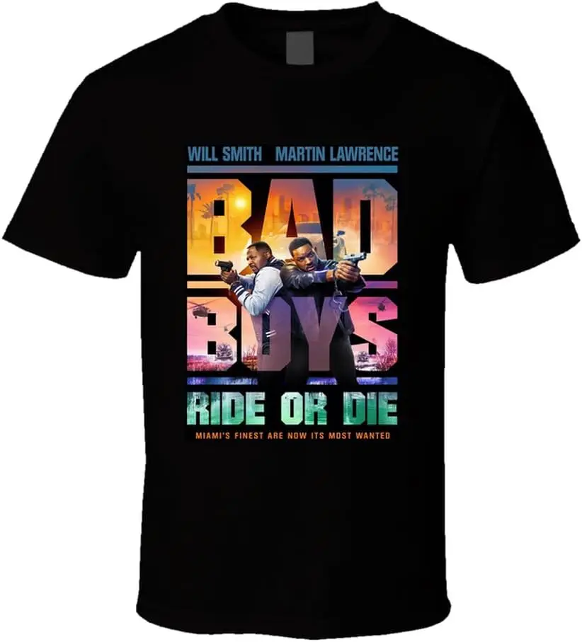 

Bad Boys Ride Or Die Movie Fan T Shirt