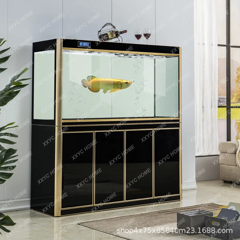 Chuanghai Aquarium Large Living Room Bottom Glass Filter Ecological Aquarium Smart Dragon Fish Tank