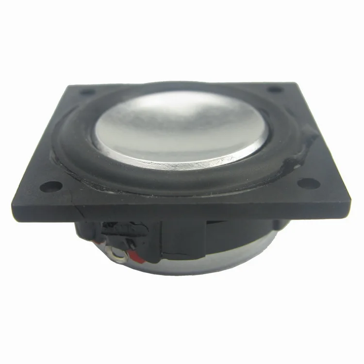 Neodymium-magnet Small square 28mm 4Ω/8Ω Optional RMS Power 2W Plastic Frame Mini Speaker Driver 1Inch 85DB PU Edge Speaker Unit