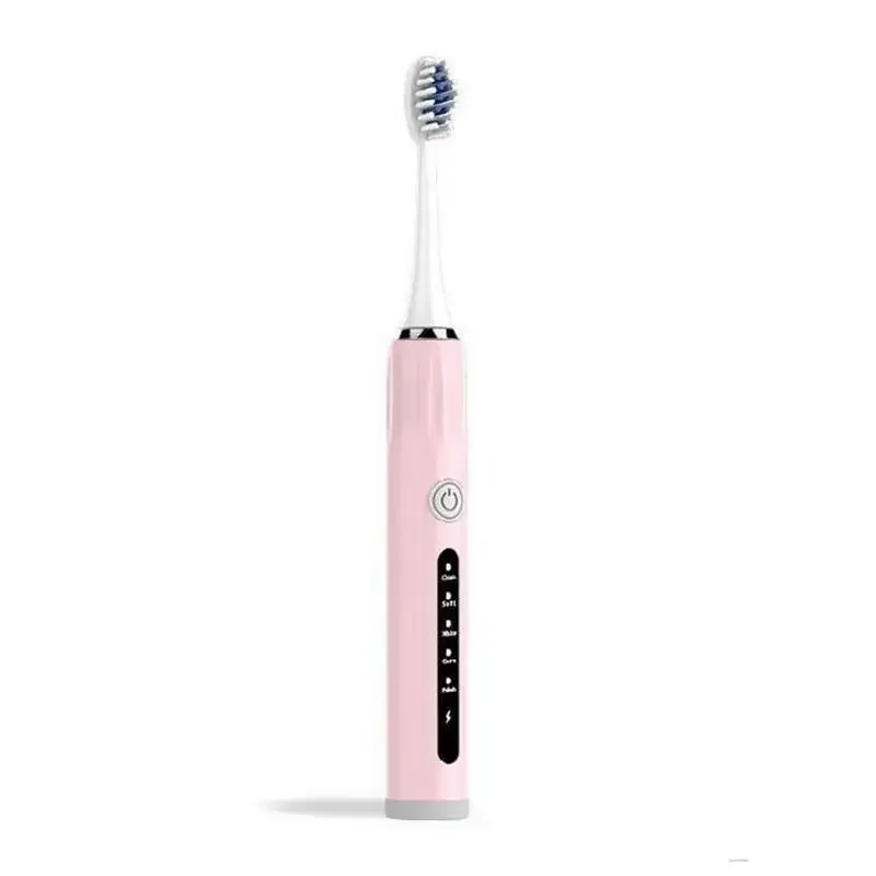 Electric Toothbrush Adults Children USB Charging Sonic Cleaning DuPont Bristles Brush