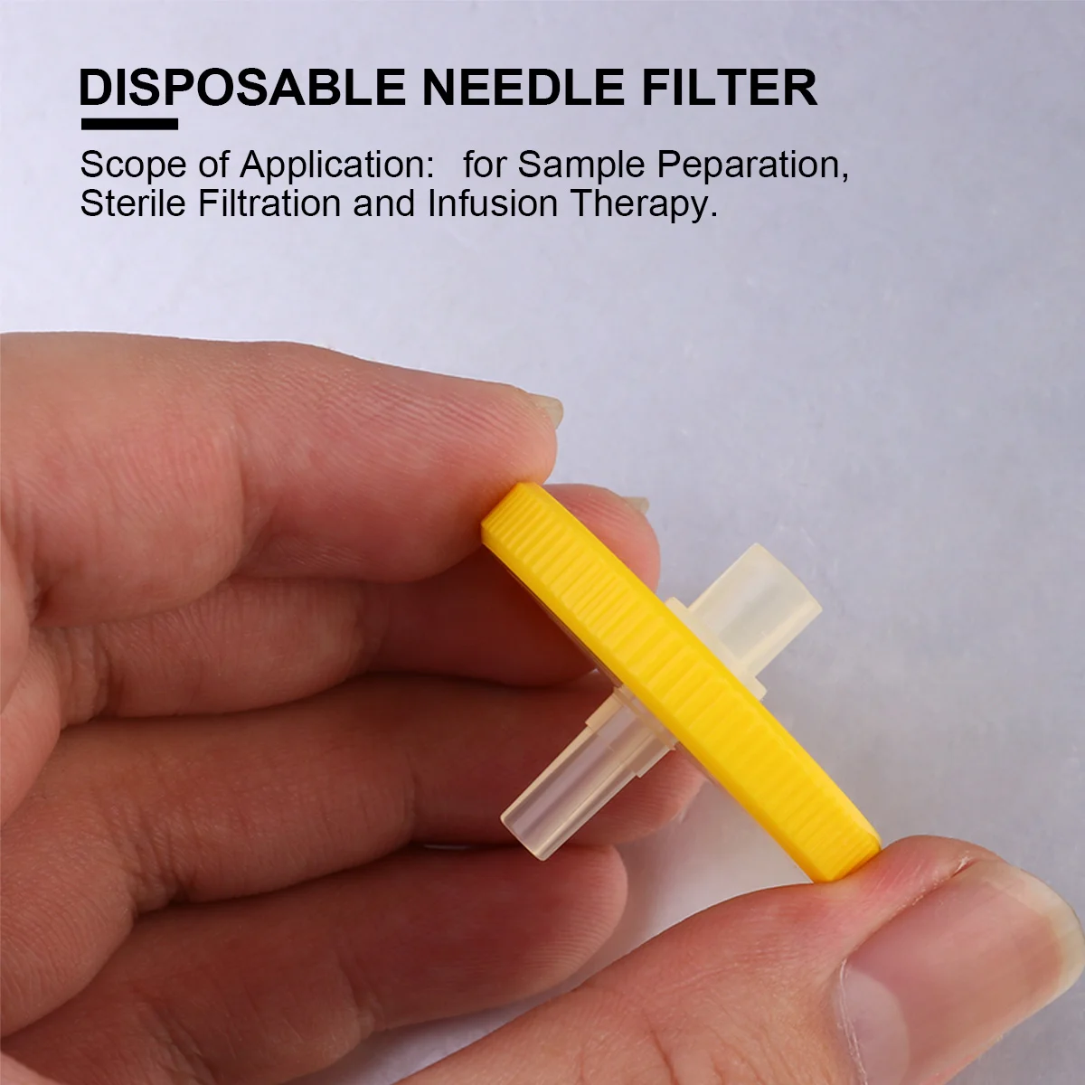 

10Pcs Disposable Syringe Needle Filters Laboratory Filtration Supplies Injector Filter for Scientific Experiments