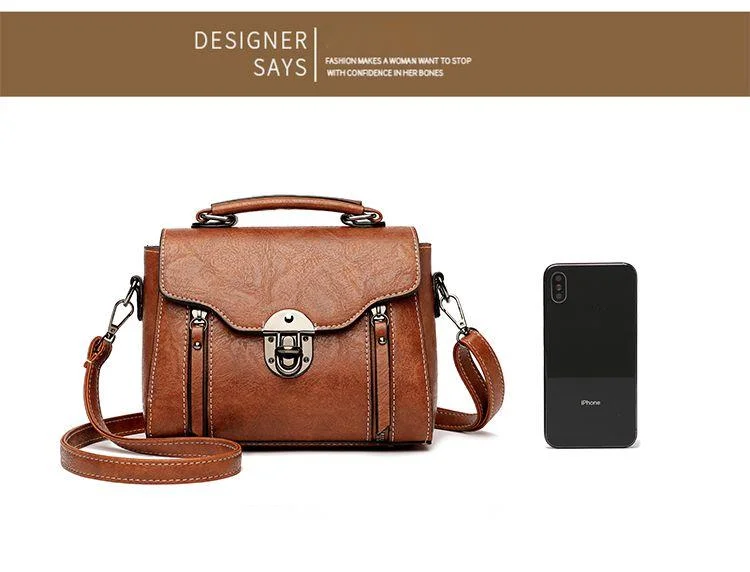 Boyatu per le donne 2024 Nuova borsa alla moda, vera trama versatile morbida pelle borsa quadrata piccola da donna_voghion.com