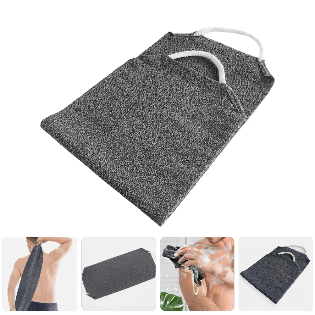 

2Pcs Exfoliating Shower Towel Long Back Scrubber for Body Deep Clean Bath Exfoliation Tool Stretchy Wash Cloth for Hard-to-Reach