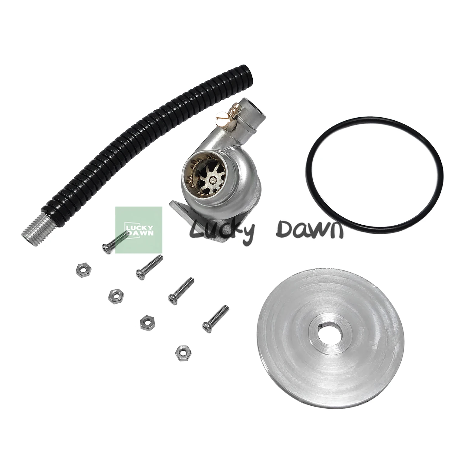 

Methanol Engine Mechanical Swirl RC Turbocharger Simulation Model