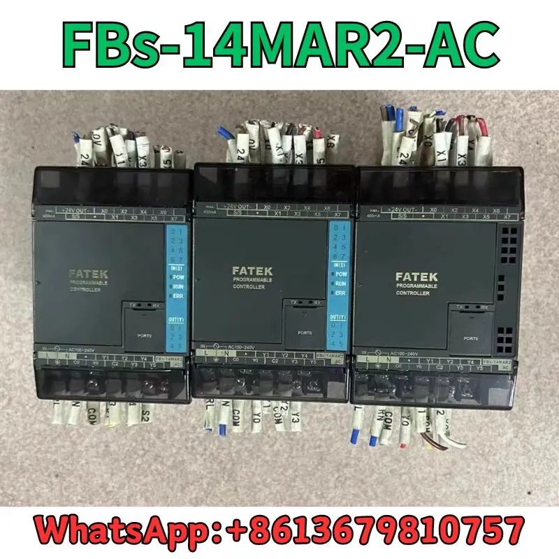 

Used PLC FBS-14MAR2-AC test OK Fast Shipping