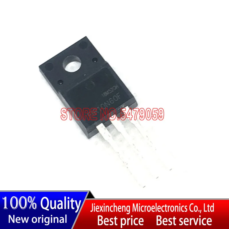 10PCS FIR10N60FG FIR10N60F LND10N60 SL10N65F PSA13N50 TSF10N60M SVF10N65F TO220F MOS transistor original Novo