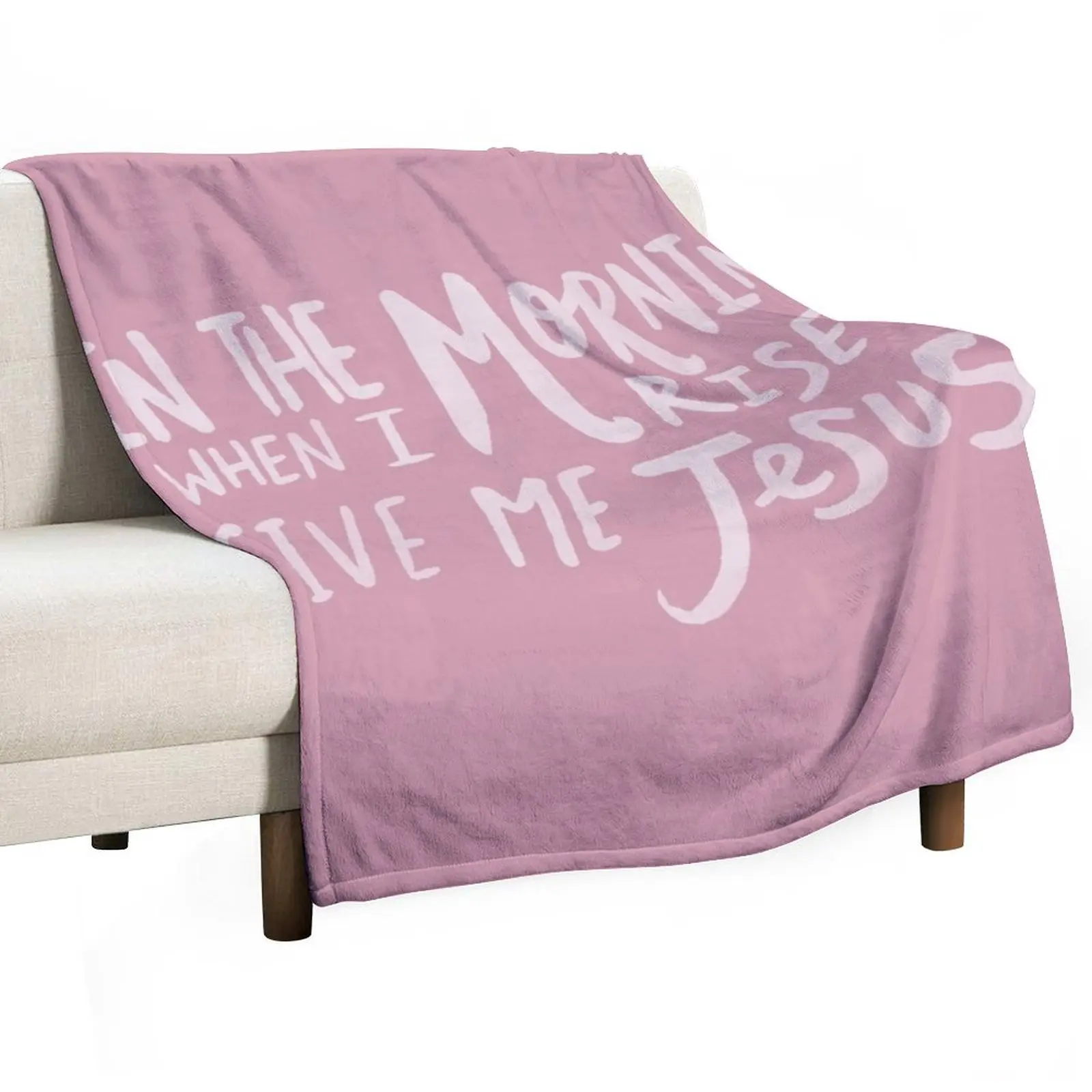 

Give me Jesus x Rose Throw Blanket Extra Large Throw Plaid on the sofa Blankets For Baby Luxury Throw Blankets