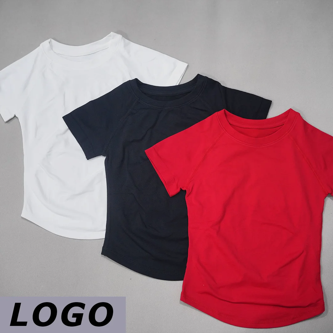 DF 26 New Women Round Neck Sports Tee Breathable Short Sleeve Elastic Slim Casual T Shirt For Gym Yoga Running Training Workout