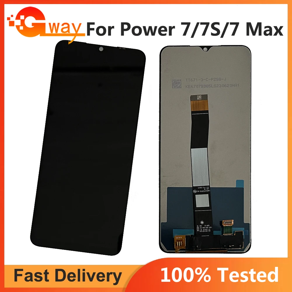 

Original For UMIDIGI Power 7 LCD Display Touch Screen Replacement For UMIDIGI Power 7 Max LCD Power 7S LCD Screen Repair