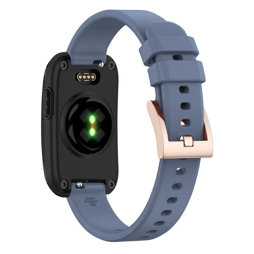 Replacement Silicone Strap Adjustable Comfortable Fitness Tracker Band Strap Wristband for Garmin CIRQA Smart Band Accessories