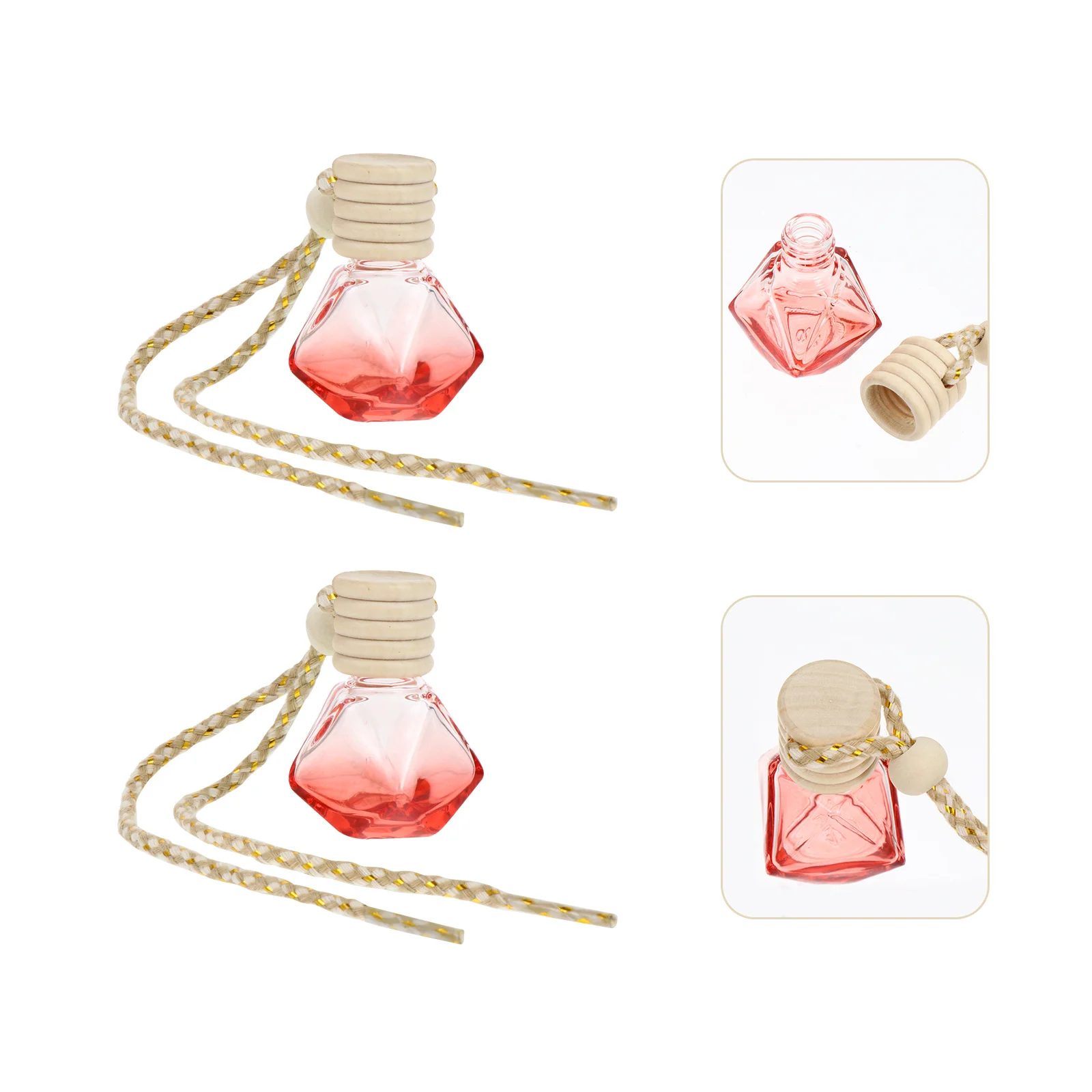 

5Pcs 8ml Car Perfume Diffuser Essential Oil Bottle for Easy Use and Long-Lasting Fragrance Perfume Bottle Essential Oil Diffuser