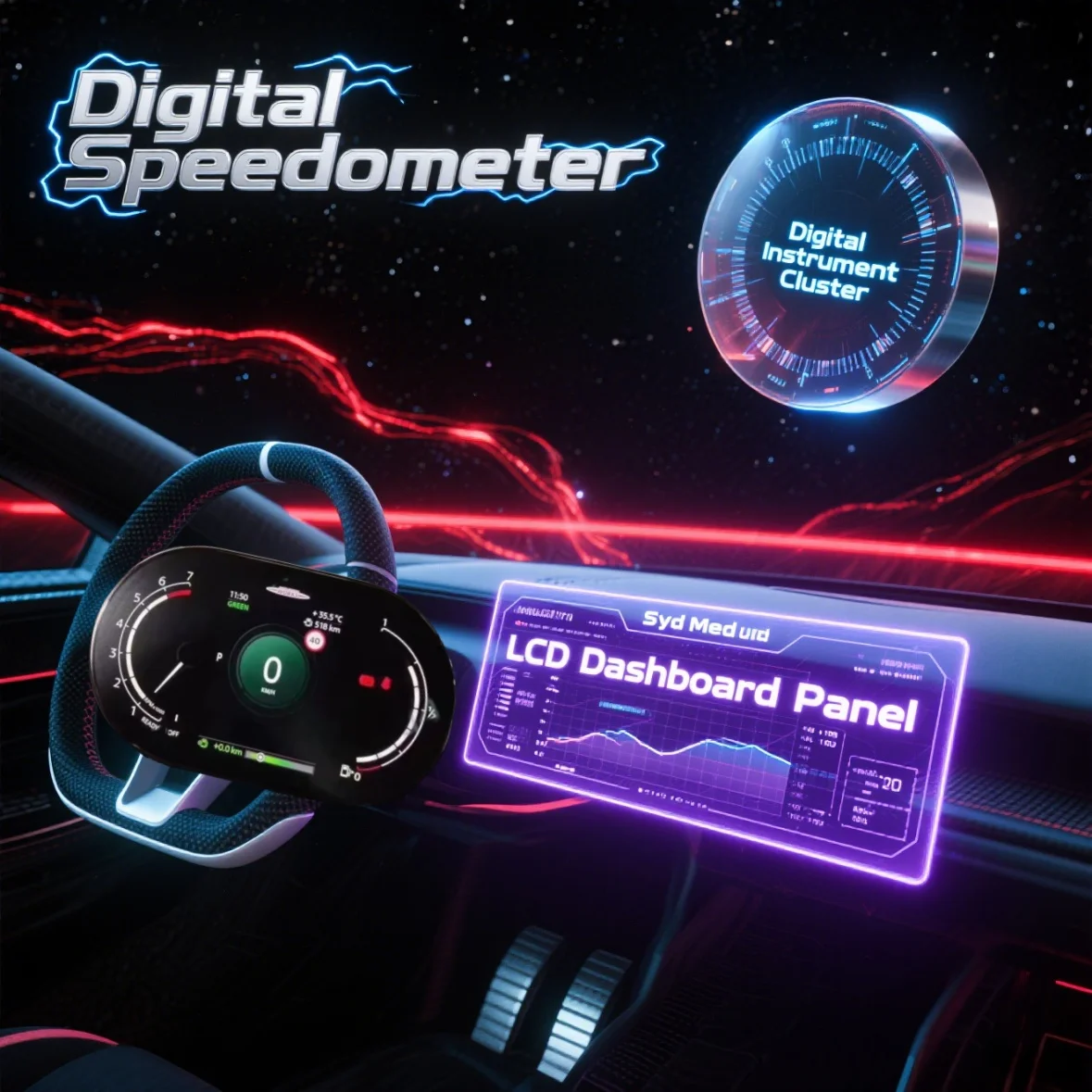 12.3" Digital Instr… - image