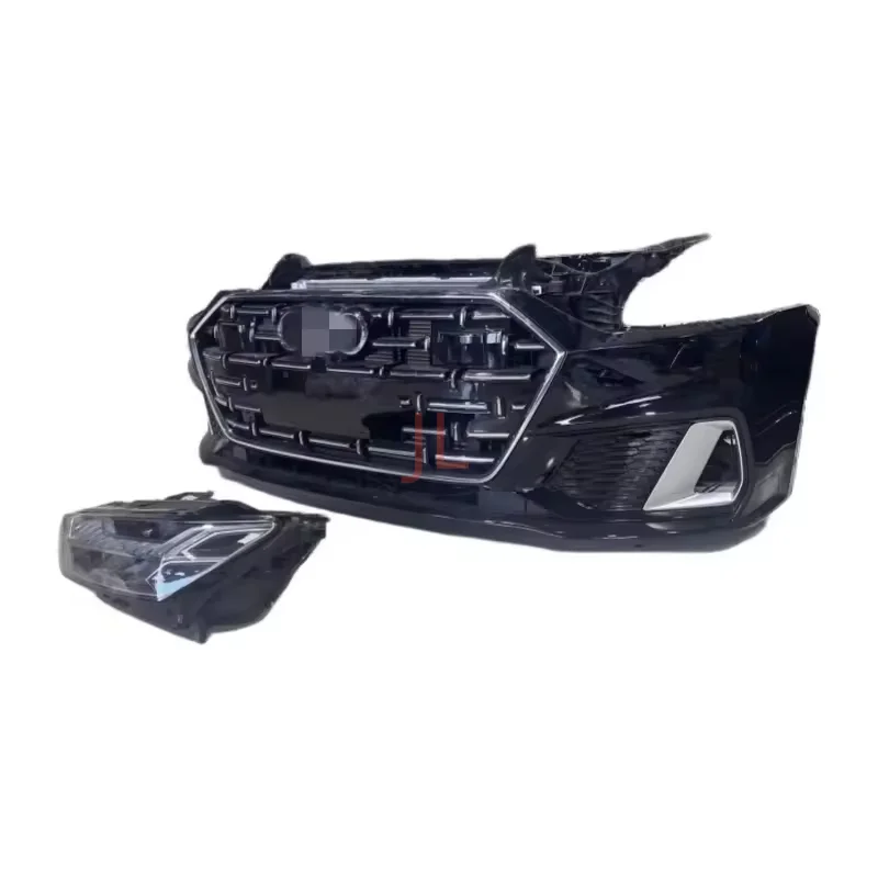 A7 Front Bumper Kit Front End Assembly Replacement Car Head Components