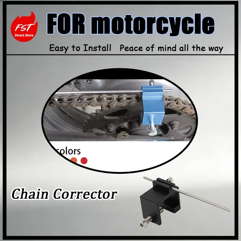 For Motorbike Chain Straightening & Alignment Tool with Limit-Lock Design to Prevent Shift And Repair Damaged Chain Links