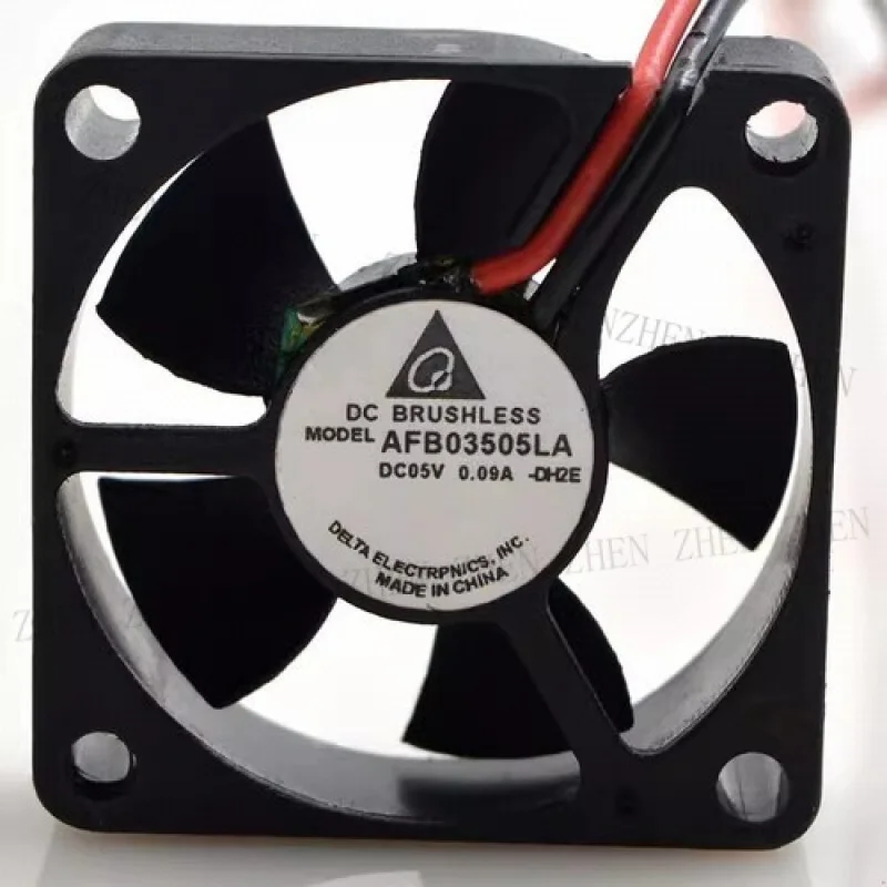 

Y FOR DEITA AFB03505LA 3520 DC5V 0.09A 3CM 2-Wire Dual Ball Cooling Fan