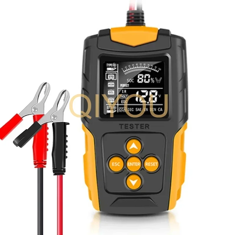 

12V/24VCar Battery Tester LCD Battery Analyzer Test Tool Digital Display Parameter Analyzer Tester To Measure Car Truck Boat SUV