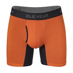 Bamboo Men Underwear With Opening Breathable Mens Boxershorts Men's Panties Underpants Plus Size Fashion Boxers Brife