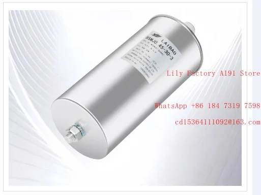 

Electric cylindrical self-healing shunt power capacitor BSMJ0.0 45-20/30/40/50-3