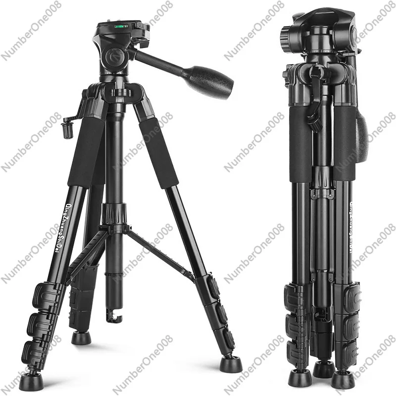 Light Era Q111 Aluminum Alloy SLR Camera Tripod Tripod Mobile Phone Live Projection Thermometer Bracket