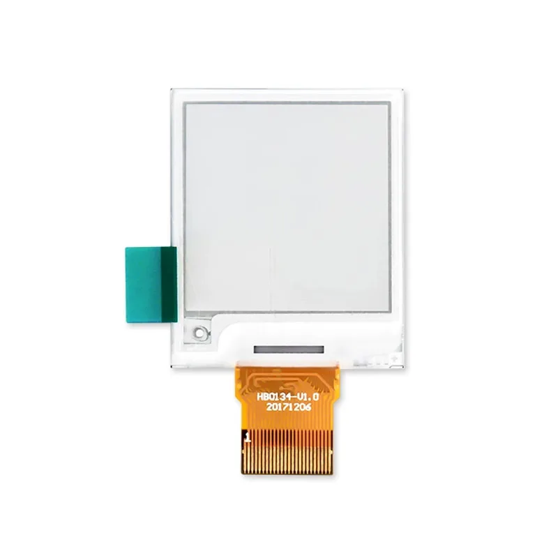 1.54 Inch E-Paper Display Module 152x152 Resolution Fast Refresh, Monochrome E Ink Screen OPM015BG for Low Power Projects
