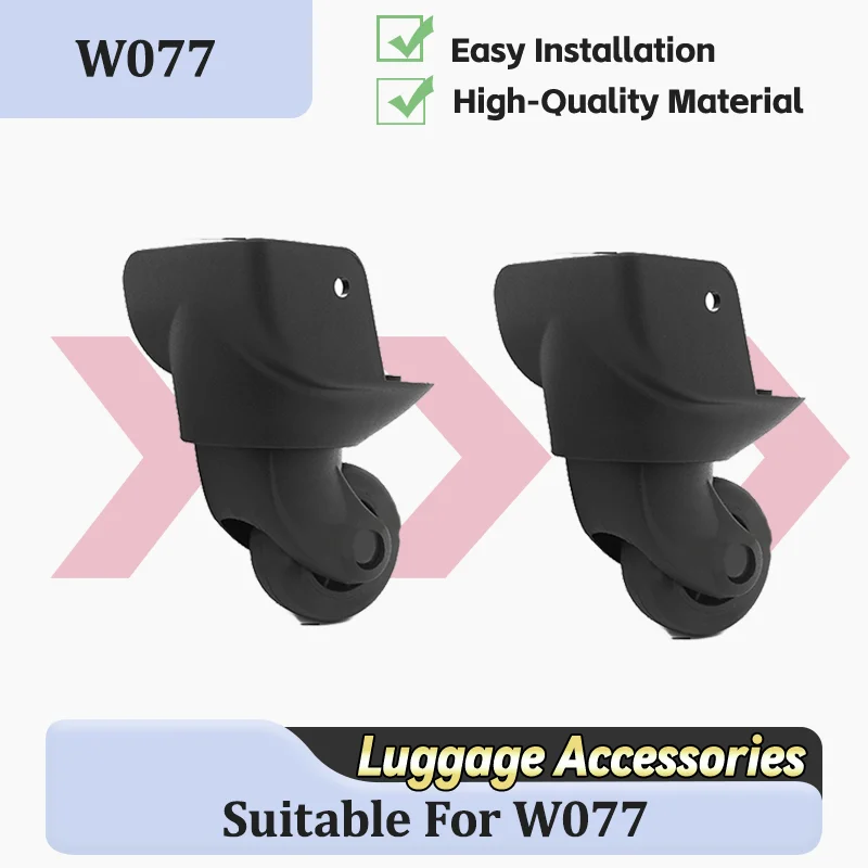 

For W077 Luggage Emergency Kit Wheel Replacement Parts Durable and Quiet Quick and Easy Installation—Repair Damaged Wheels