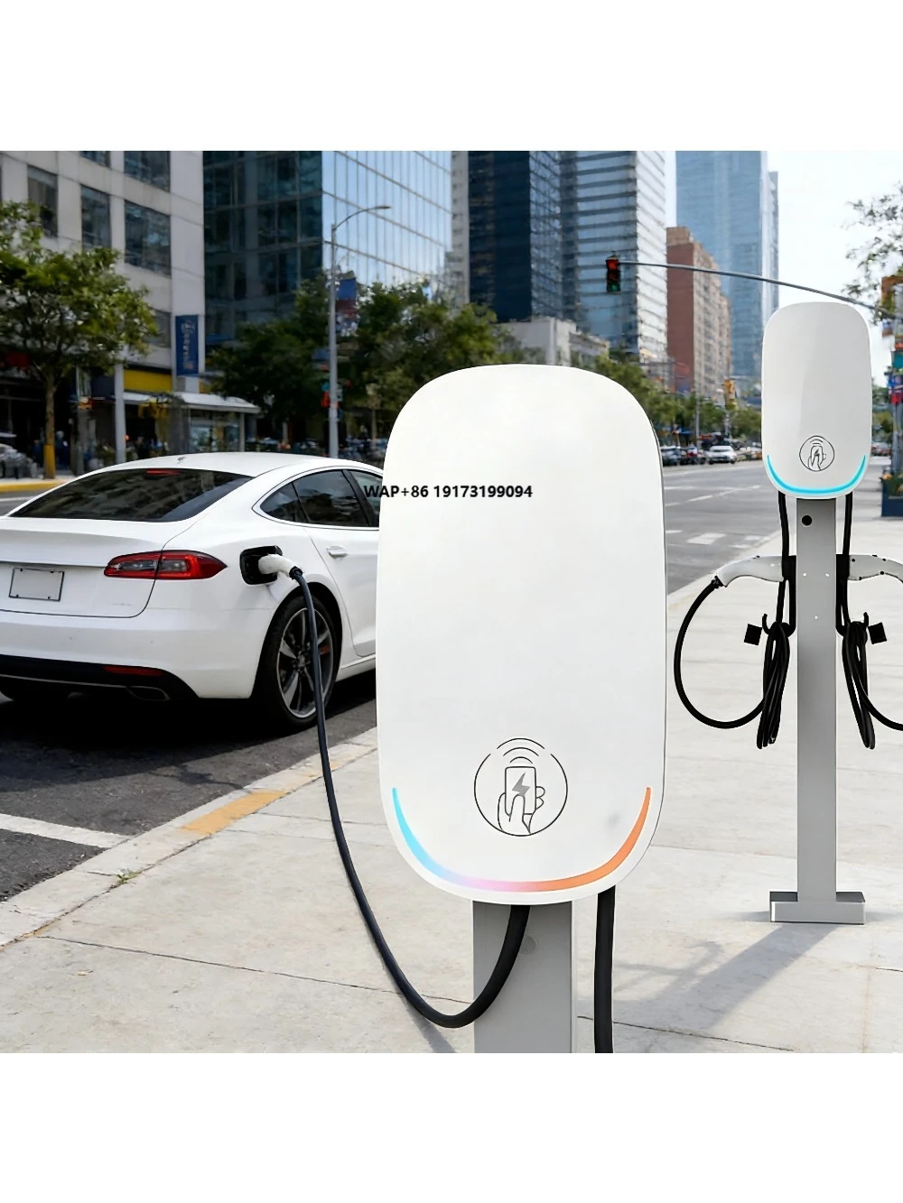 

Home-use New Energy Charging Station 11KW CCS2 DC Charger GBT/CCS Wall-mounted White 5m Cable