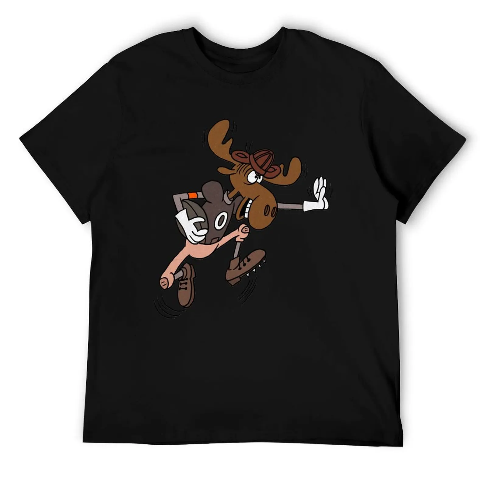 

Tribute to Jay Ward Cartoons Bullwinkle as Turn-of-the-Century Football Star T-Shirt.png T-Shirt