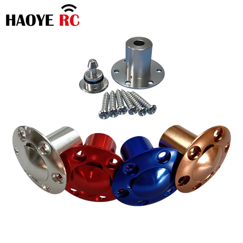 Haoye 1 Pc Gas Alloy Fuel Dot D30 Filler Cap Oil Plug Oil Tank Cover For Large Scale Gas Planes And Boats Color Silver Blue Red