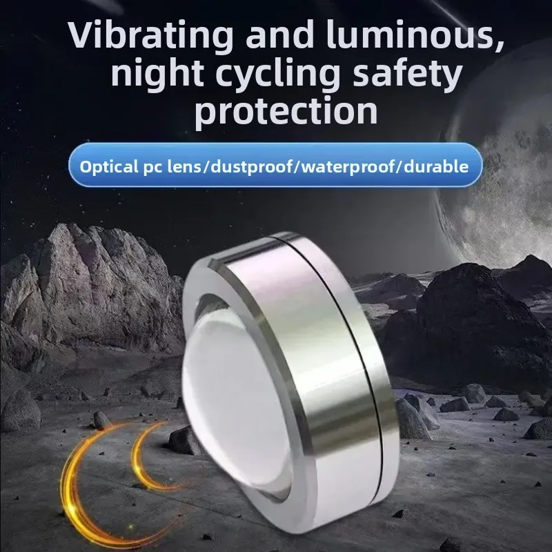 Motorcycle Mountain Electric Vehicle Anti Rear Collision Flashing Light LED Door Collision Avoidance Light Atmosphere Light