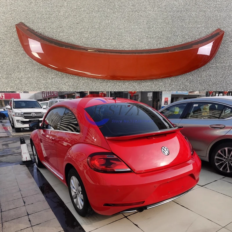 

For Volkswagen VW Beetle 2013 2014 2015 2016 Exterior ABS Plastic Unpainted Primer Color Rear Wing Trunk Lip Spoiler Decoration