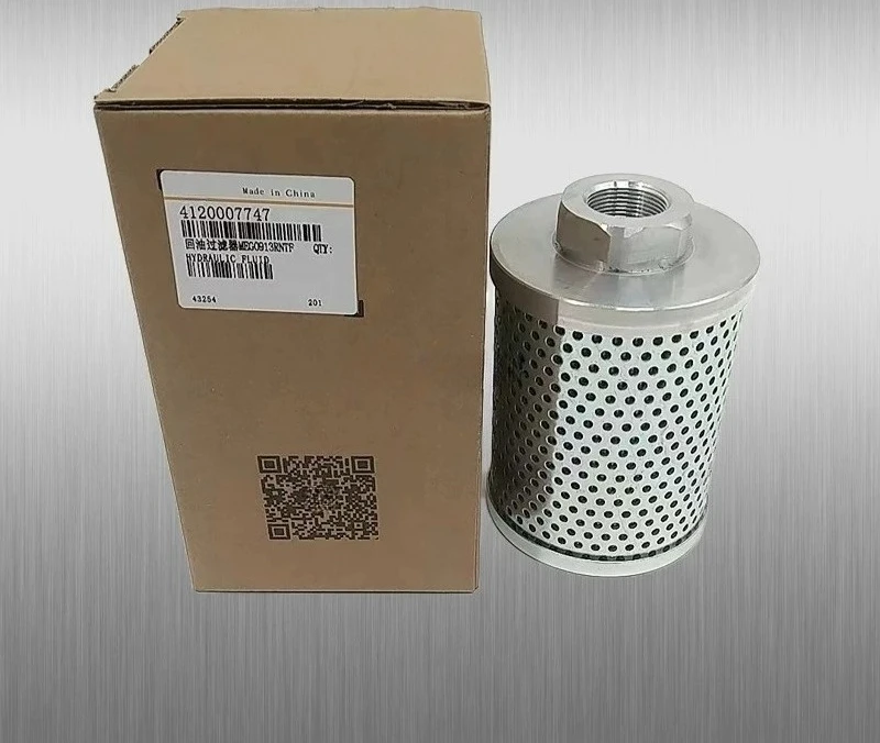 

4120007747 Hydraulic oil return filter element for 16 engine excavator accessories